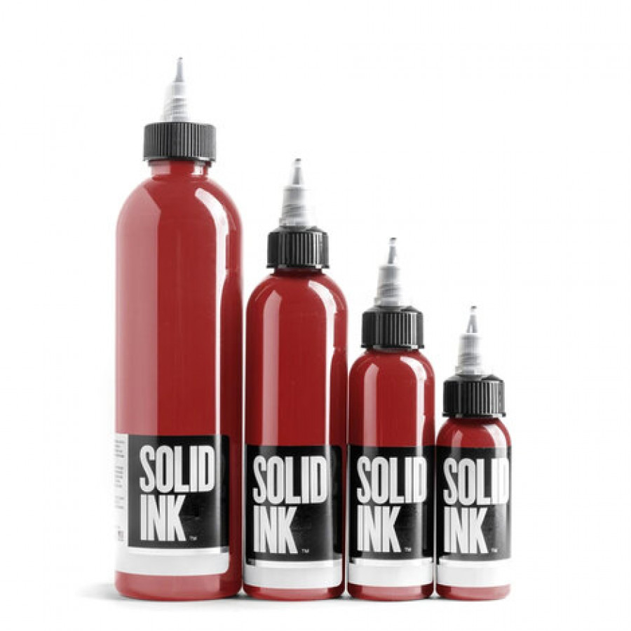 Тату краска Solid Ink Super Red
