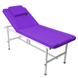 Стол стационарный косметологический с прошивкой MassMaster 3 (190х70 см) фиолетовый